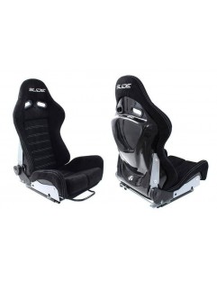 Sports seat SLIDE X3 suede Black M