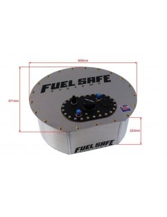 Fuelsafe Brændstoftank 45L FIA i reservehjul