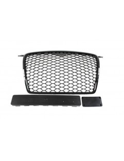 Grill Audi A3 8P RS-tyyppinen kirkas musta (05-09)