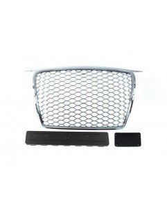 Grill Audi A3 8P RS-tyyppinen kromi (05-09)