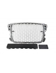 GRILL AUDI A3 8P RS-STYLE CHROME (09-12) PDC