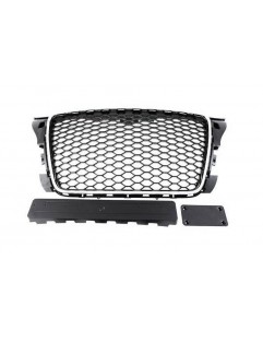 Grill Audi A3 8P RS-tyyppinen kromi-musta (09-12)