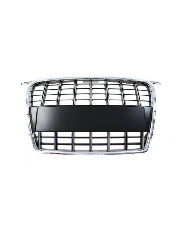 Grill Audi A3 8P S8-tyyppinen kromi-musta (05-09)