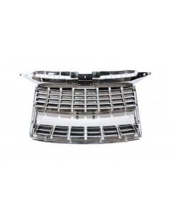 Grill Audi A3 8P S8-tyyppinen kromi-musta (05-09)