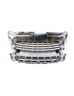 Grill Audi A3 8P S8-Style Chrome-Black 09-12 PDC