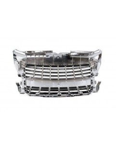 Grill Audi A3 8P S8-stil forkromet sort (09-12)