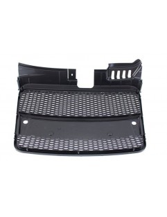 Grill Audi A4 B7 RS-stil sort (05-08) PDC