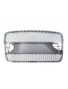 GRILL AUDI A4 B7 RS-STYLE CHROME (05-08)