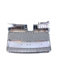 Grill Audi A4 B7 RS-tyyppinen kromi-musta (05-08)