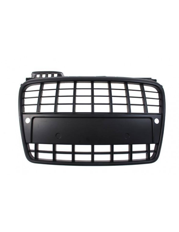 Grill Audi A4 B7 S8-stil sort (05-08) PDC