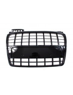 Grill Audi A4 B7 S8-stil lyse sort (05-08)