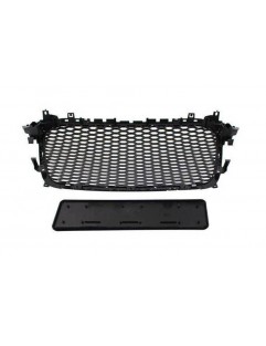 Grill Audi A4 B8 RS-stil krom-sort (12-15) PDC