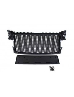 Grill Audi A4 B8 RS-Style Silver-Black 08-12 PDC
