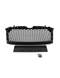 Grill Audi A4 B9 RS-tyylinen kiilto musta (2016+) PDC