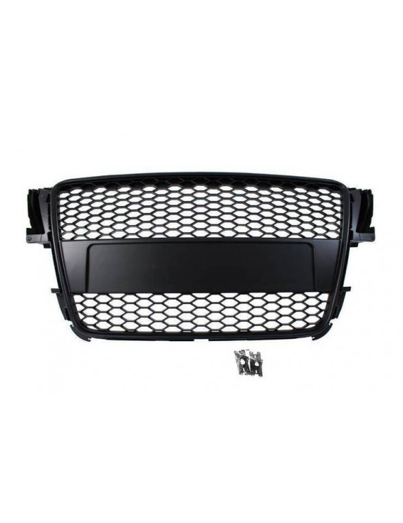 Grill Audi A5 8T RS-stil sort (07-10) PDC