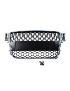 Grill Audi A5 8T RS-Style Chrome-Black 07-10 PDC