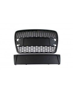 Grill Audi A6 C6 RS-stil Gloss Black (04-09)