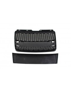 Grill Audi A6 C6 RS-stil Gloss Black (04-09)