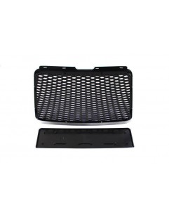 Grill Audi A6 C6 RS-Style Matt Silver-Black 09-11