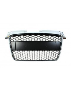 Grill Audi TT 8J RS-stil krom-sort (06-14)