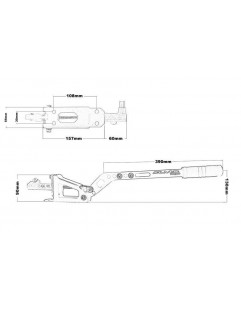 Handbrake, hydraulic vertical, horizontal DRIFT KJS