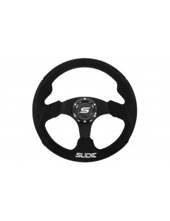 Slide steering wheel 320mm Offset: 20mm Black suede