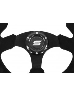 Slide steering wheel 320mm Offset: 20mm Black suede