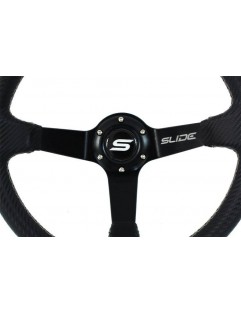 SLIDE 350mm offset handlebar: 80mm Carbon Silver Strip