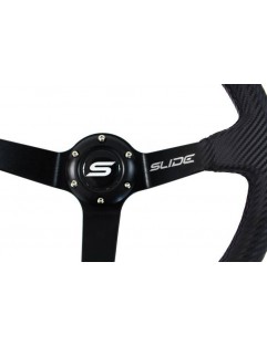 SLIDE 350mm offset handlebar: 80mm Carbon Yellow Strip