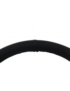 SLIDE Handlebars 350mm Offset: 80mm Black Leather