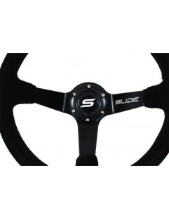 SLIDE handlebar 350mm offset: 80mm Suede Black