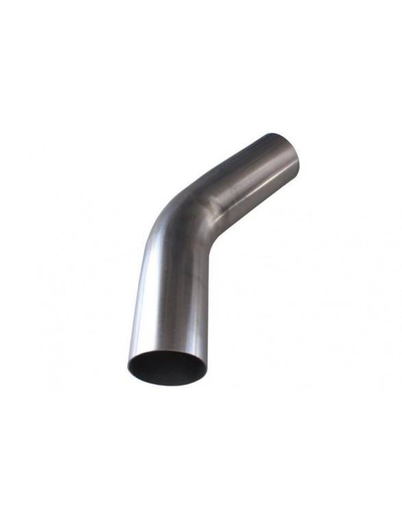 Stainless steel elbow 45 ° 63.5mm 40cm