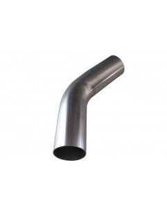 Stainless steel elbow 45 ° 76mm 40cm