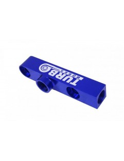 Fuel pump manifold 2in1 Blue