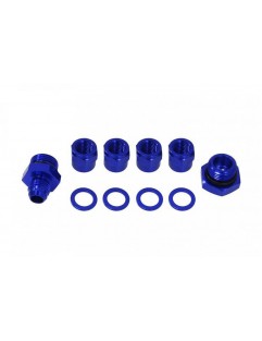 Fuel pump manifold 2in1 Blue