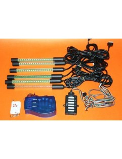 LED MOTO KIT 7 FARVE I EN