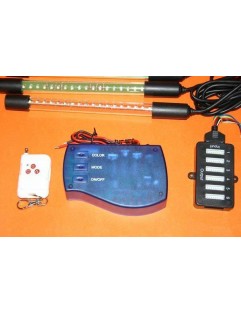 LED MOTO KIT 7 FARVE I EN