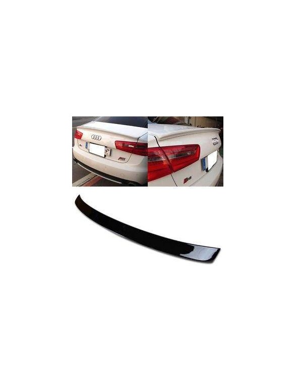 Lotka Lip Spoiler - Audi A6 C7 2012-2014 D TYPE 4D (ABS)