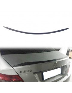 Lotka Lip Spoiler-Mercedes-Benz C W204 2007-2013 glas