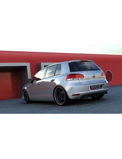 Rear diffuser VW Golf 6 With 1 hole for the exhaust