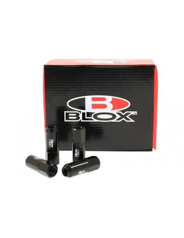 Nuts M12x1.25 Alu 60mm Blox Replica Black Cone