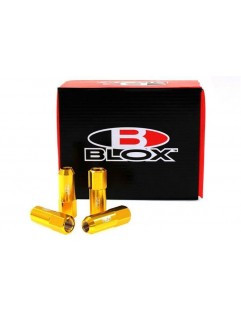 Nuts M12X1.25 ALU 60mm Blox Replica Gold cone