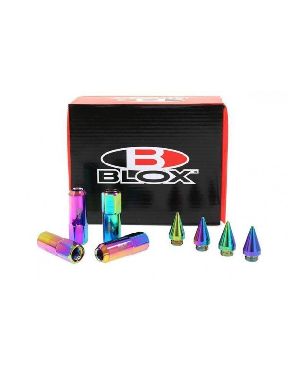 Nuts M12x1.5 Alu 60mm Blox Replica Neo Spike Cone