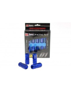 Muttrar M12x1.25 Alu 50mm D1Spec Replica Blue Cone