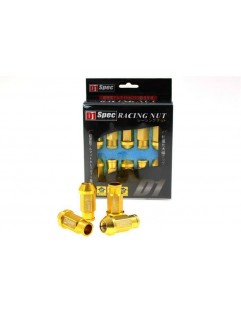 Muttrar M12x1.5 Alu 50mm D1Spec Replica Gold Cone