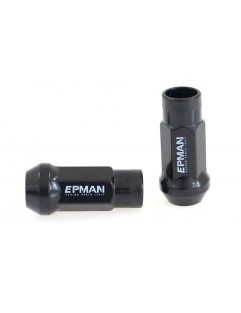 Muttrar M12x1.25 Stål 48mm EPMAN Black Cone