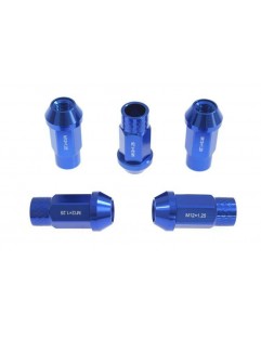 Muttrar M12x1.25 Alu 50mm JBR Blue Cone