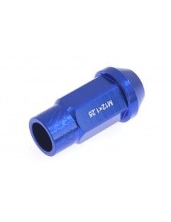 Muttrar M12x1.25 Alu 50mm JBR Blue Cone