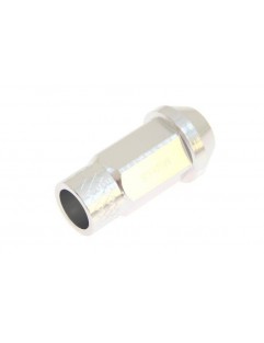 Nuts M12x1.25 Alu 50mm JBR Silver Cone