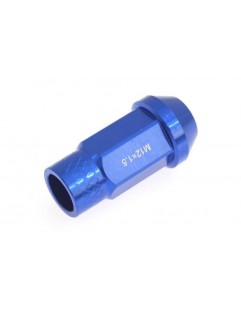 Muttrar M12x1.5 Alu 50mm JBR Blue Cone